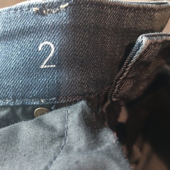 Ann Taylor curvy straight womens jeans sz 2 - Picture 10 of 12